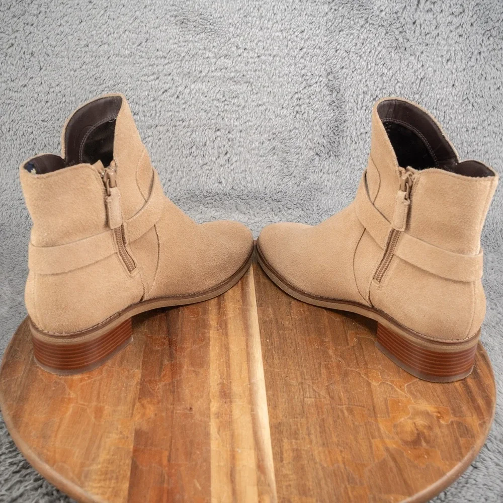 Cole Haan Wylie Water Resistant Booties Shoes in Birch‎ Womens Size 8.5 B